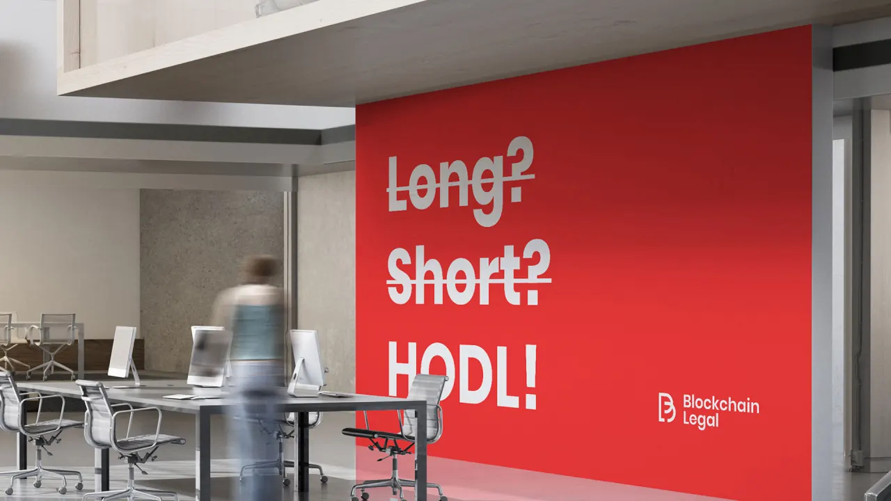 Blockchain Legal – nástěnná grafika v kanceláři